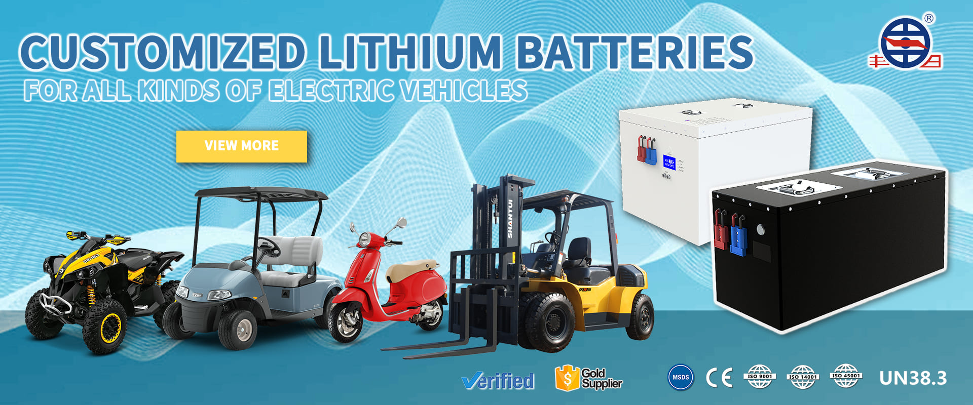 Baterai lithium yang disesuaikan